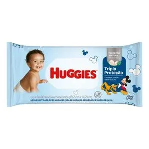 LENCO UMEDECIDO HUGGIES TRIPLA PROTECAO 88UN