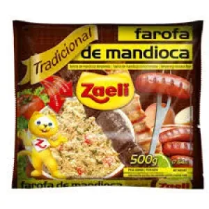 FAROFA DE MANDIOCA ZAELI 500GR