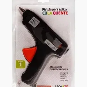 PISTOLA COLA QUENTE LEO E ARTE GRANDE C/2BASTOES DE COLA