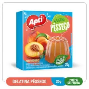 GELATINA APTI PESSEGO 20G