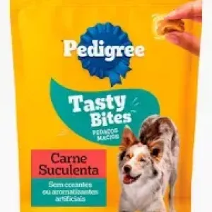 PETISCO SNACK PEDIGREE TASTY BITES LEITE PARA CÃƒES 80G