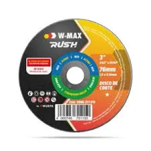 DISCO ABRAS CORTE INOX W-MAX 115X1,0X22,23