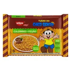 MACARRAO INSTANTANEO LAMEM CALDINHO DE FEIJAO TURMA DO CHICO BENTO 75G
