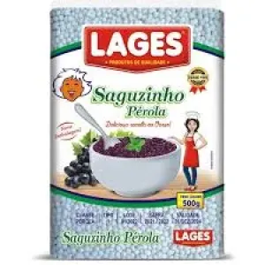 SAGUZINHO LAGES PEROLA 500G