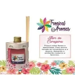 DIFUSOR DE AROMAS FLOR DE CEREJEIRA TROPICAL AROMAS 250ML