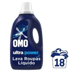 LAVA ROUPAS LIQUIDO OMO ULTRA POWER 1,8L