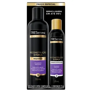SHAMPOO TRESEMME RECONSTRUCAO E FORCA 350ML + CONDICIONADOR 175ML