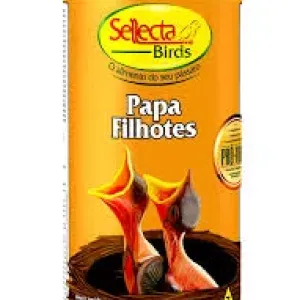 ALIMENTO P/PASSARO PAPA FILHOTES SELLECTA ROVANI 200G