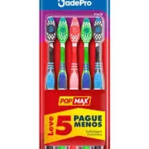 ESCOVA DENTAL JADE POPMAX MACIA C/5