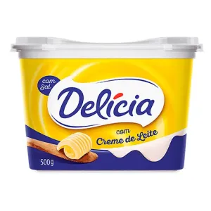 MARGARINA DELICIA CREME DE LEITE  C/SAL 500GR