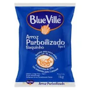 ARROZ BLUE VILLE PARBOILIZADO C/8 SAQUINHO