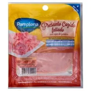 PRESUNTO COZIDO FATIADO PAMPLONA SEM CAPA DE GORDURA 180G