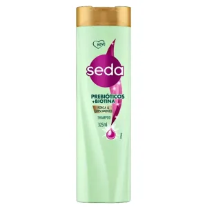 SHAMPOO SEDA PREBIOTICOS + BIOTINA FORCA E CRESCIMENTO 325ML