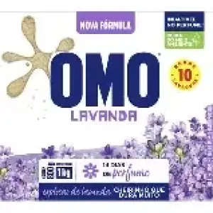 LAVA ROUPAS OMO EM PO EXPLOSAO DE LAVANDA 800G