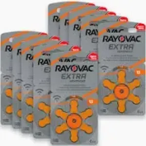 PILHA AUDITIVA RAYOVAC L13 C/6UND