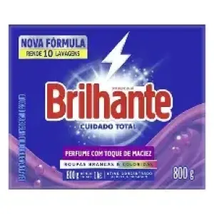 LAVA ROUPAS PO  BRILHANTE LIMPEZA  800G