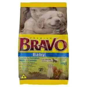 RACAO CAES BRAVO BABY 1KG