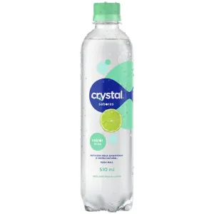 AGUA GASEFICADA CRYSTAL AROMA NATURAL LIMAO 510ML