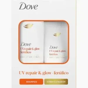 SHAMPOO DOVE UVREPAIR E GLOU FERULICO EXPERT EM DANOS 190ML