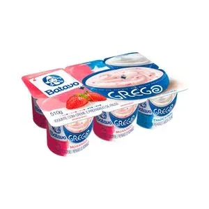 IOGURTE GREGO BATAVO MORANGO 510GR