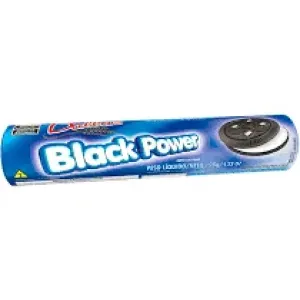 BISCOITO RECHEADO BLACK POWER CHOCOLATE C/ BAUNILHA 120GR