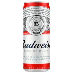 CERVEJA BUDWEISER LT 350ML