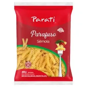 MACARRAO PARATI PARAFUSO  SEMOLA 400GR