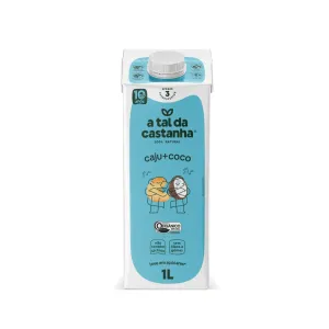 ALIMENTO DE CASTANHA DE CAJU E COCO 1L