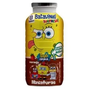 IOGURTE  BATAVO BOB ESPONJA MORANGO COM SURPRESA 110GR