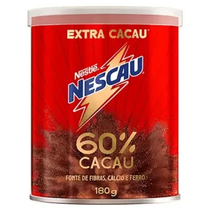 ACHOCOLATADO EM PO NESTLE NESCAU 60% CACAU 180GR