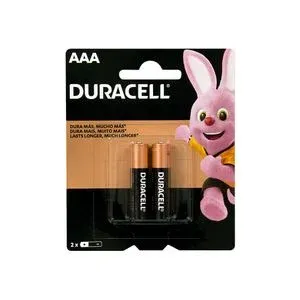 PILHA DURACELL ALCALINA AAA2  PALITO C/2