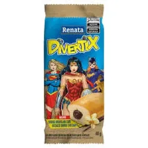 BOLINHO RENATA DIVERTIX BAUNILHA E CHOCOLATE 40GR