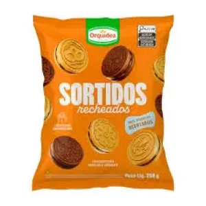 BISCOITO ORQUIDEA SORTIDOS RECHEADO 260GR