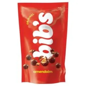 FLOCOS C/CHOCOLATE BIBS AMENDOIM 140GR