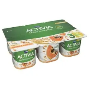 IOGURTE ACTIVIA DANONE AVEIA/MAMAO E CEREAIS BDJ 510GR