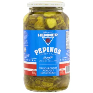 PEPINOS EM CONSERVA HEMMER 800G