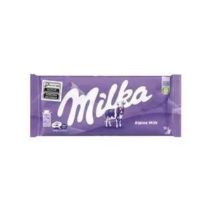 BARRA DE CHOCOLATE MILKA AO LEITE  90GR