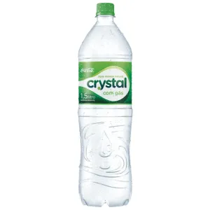 AGUA MINERAL CRYSTAL C/GAS PET 1,5L
