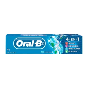 CREME DENTAL ORAL B MENTA FRESCA  4 EM 1 70G