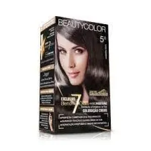 TINTURA BEAUTY COLOR S/AMONIA CASTANHO CLARO 5.0
