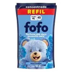 AMACIANTE DE ROUPA FOFO REFIL AZUL TUDAO 900ML