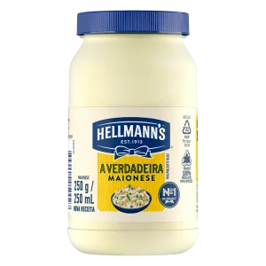 MAIONESE HELLMANNS POTE 250GR