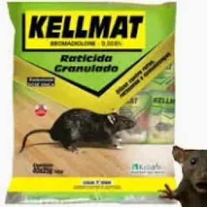 INSETICIDA KELLMATT GRANULADO KELLDRIN RATICIDA 25G