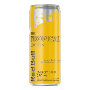 ENERGETICO RED BULL SUMMER EDITION FRUTAS TROPICAIS 250ML