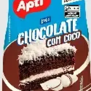 MISTURA P/BOLO APTI CHOCOLATE E COCO 380GR