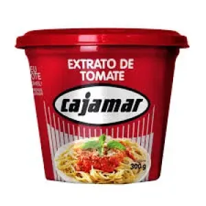 EXTRATO DE TOMATE CAJAMAR POTE 300GR