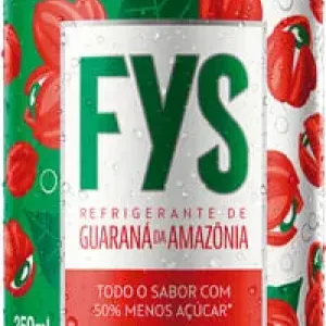 REFRIGERANTE FYS LARANJA  LT 350ML
