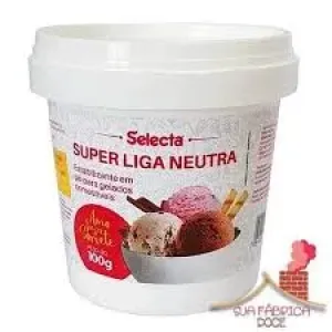 SUPER LIGA SELECTA NEUTRA P/SORVETE 100G