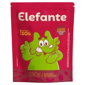 EXTRATO DE TOMATE ELEFANTE SACHE 190GR