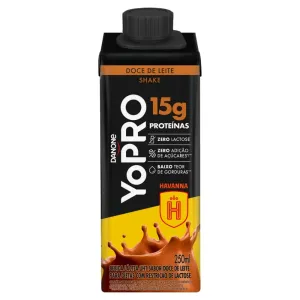 BEBIDA LACTEA YOPRO 15G HIGH PROTEIN DOCE DE LEITE 250ML